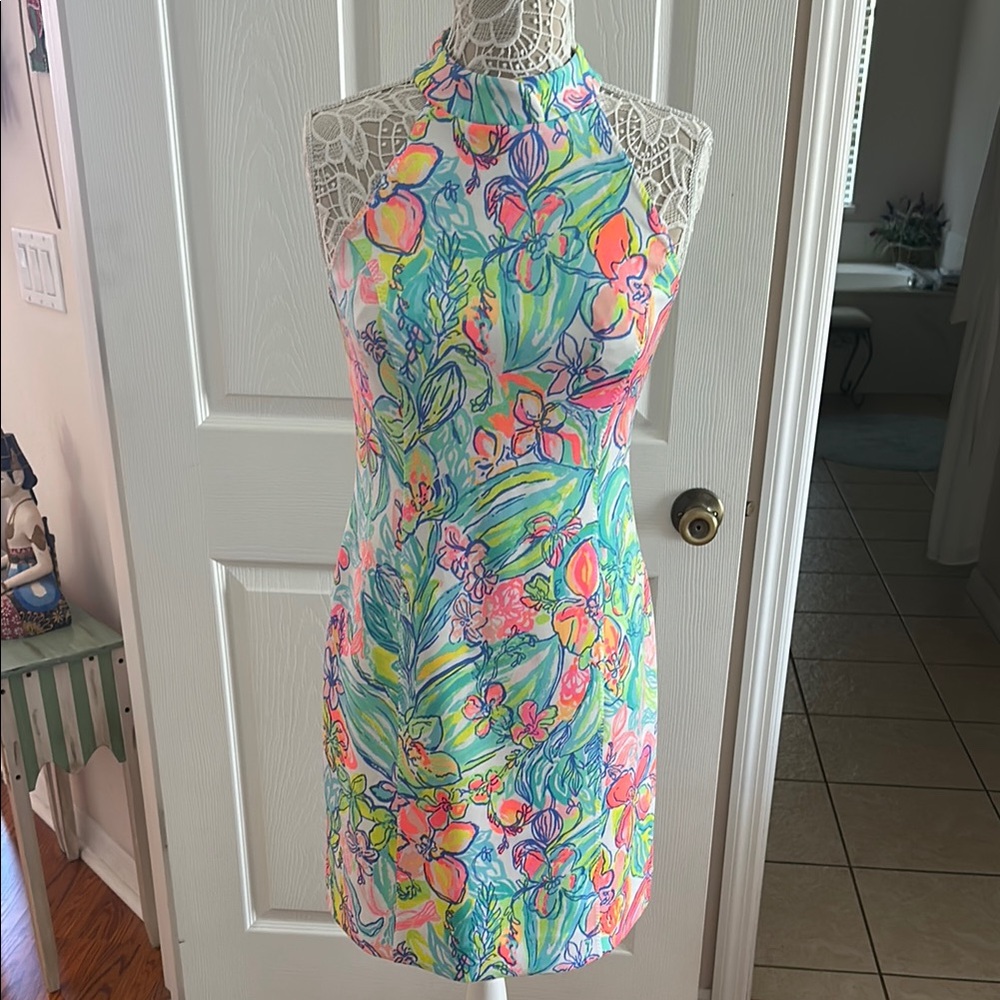 Lilly Pulitzer Floral Mini Dress - Multicolor